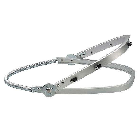 14948 Jackson Safety Face Shield Adapter, Coil Spring, Aluminum, Non-Slotted