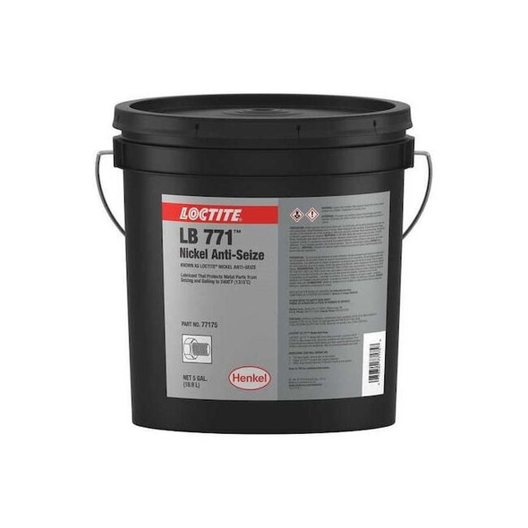 Loctite Nickel Anti-Seize Compound, 5 gal, Pail, LB 771 209768