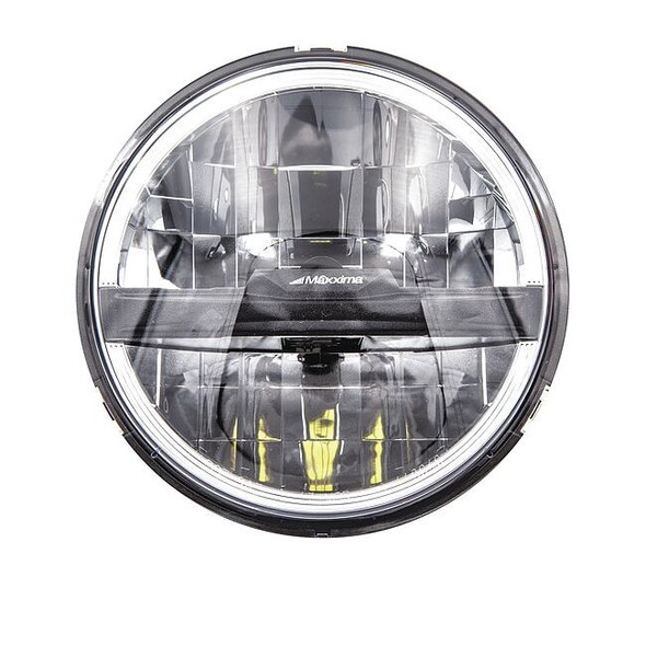 Maxxima Headlight,890 lm/390 lm,Round,3-1/2" W MHL-05HILO