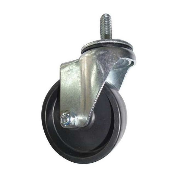 Manufacturer Varies Stem Caster, 4 in Dia, Polyolefin, 275lb 20TM48