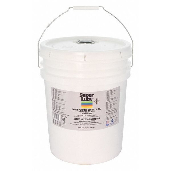 Super Lube 5 gal Pail, Hydraulic Oil, 118 ISO Viscosity, 85W SAE 51050