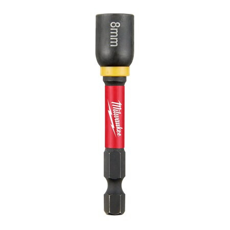 Milwaukee Tool Nutsetter,L:2 9/16",Socket:8mm,PK10 49-66-4608