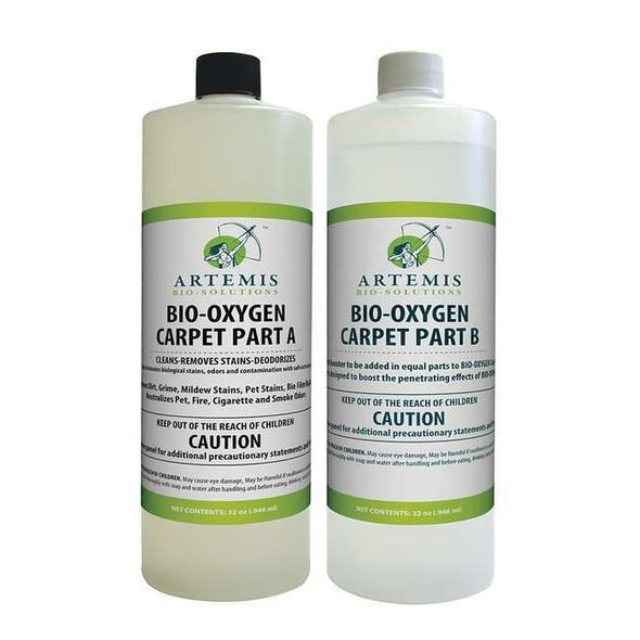 Bio-Oxygen Liquid Carpet Cleaner,4 Bottle,Fresh,PK2 ABSCC040