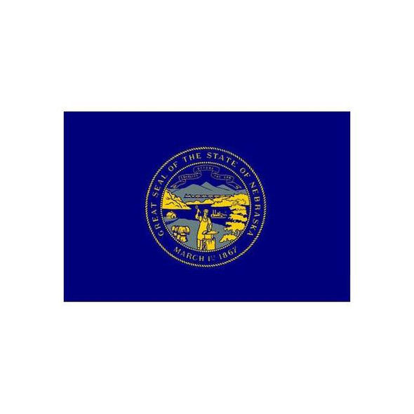 Annin Flagmakers Nebraska State Flag,3x5 Ft 143260