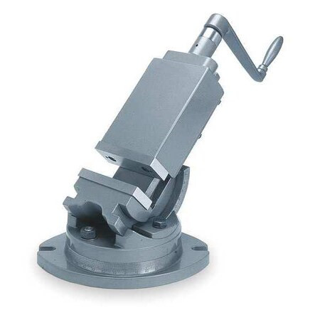 Dayton Machine Vise,4",Swivel 4CPF1