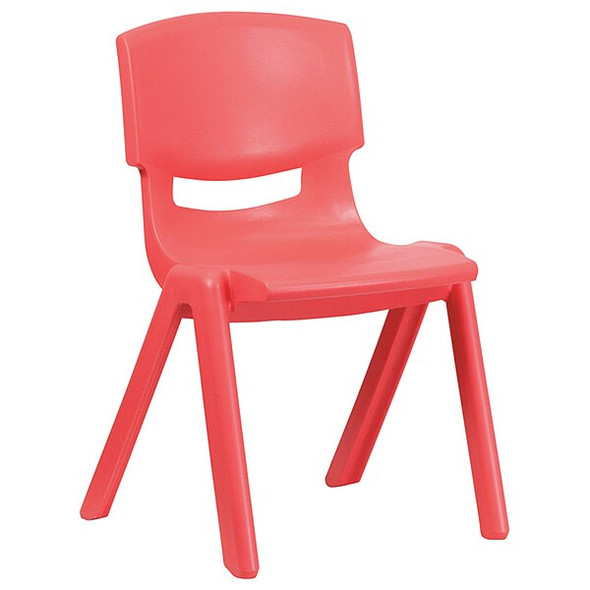 Flash Furniture Red Plastic Stackable School Chair,PK5 5-YU-YCX-005-RED-GG Flash Furniture Red Plastic Stackable School Chair,PK5 5-YU-YCX-005-RED-GG