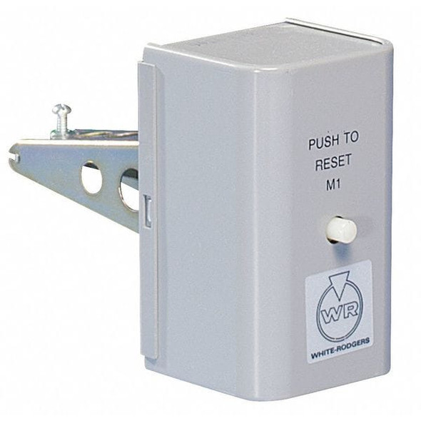 Line Voltage Mechanical Thermostat, Close on Rise, -30 Degrees to 90 Degrees F, SPST
