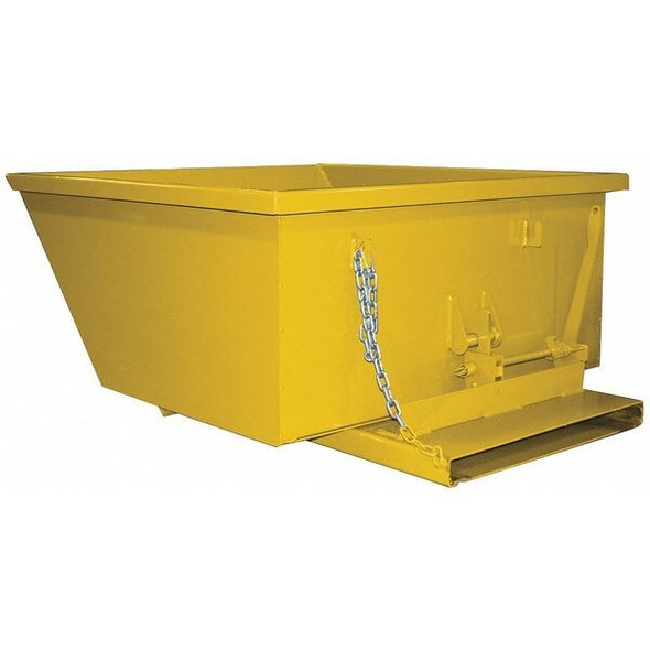 Manufacturer Varies Self-Dumping Hopper,27.0 cu. ft. Cap. 10077LPYellow