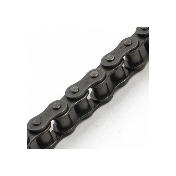 Tritan Roller Chain,Single Strand, Riveted,10ft 200-1R X 10FT