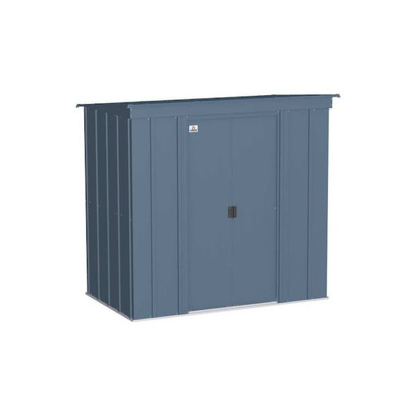 Arrow Storage Products Shed,Blue Gray,Unassembled CLP64BG