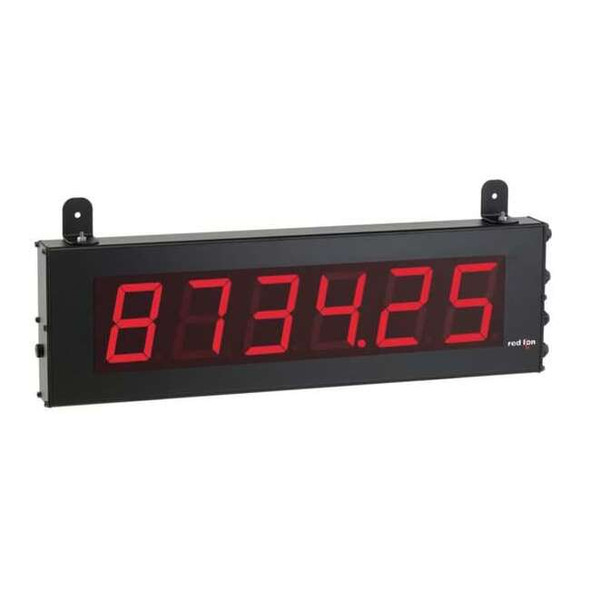 Red Lion Controls Counter,LCD,8 Digits,1.51" D CUB4L820