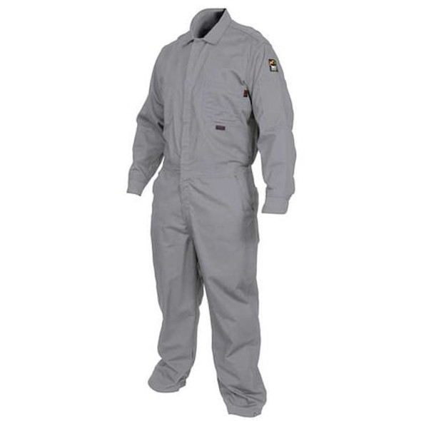 Coverall, 8.7 cal/sq cm ATPV, X3, MaxComfort(TM), Snap Closure, Zipper Closure
