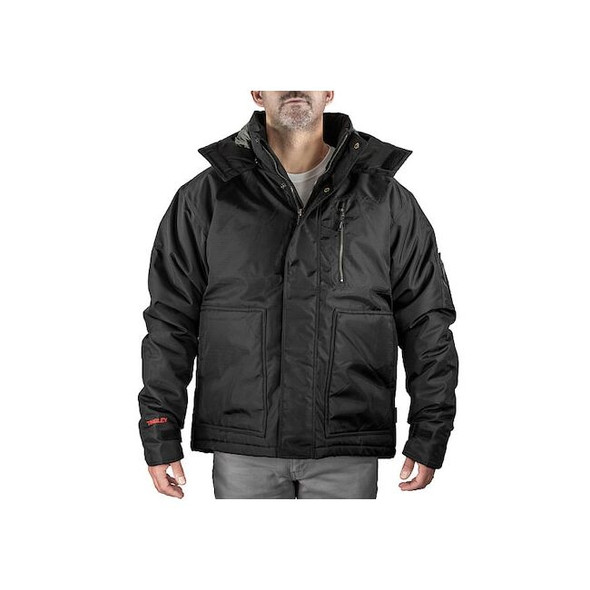 Tingley Unisex Insulated Jacket, Nylon, Black, L J28143.LG