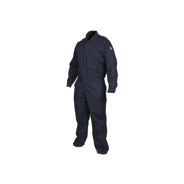 Coverall, 8.7 cal/sq cm ATPV, X4, MaxComfort(TM), Snap Closure, Zipper Closure
