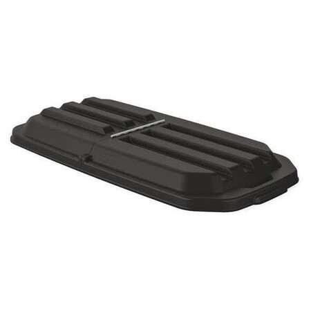 Suncast Commercial Tilt Truck Lid,Black,1/2 cu. yd.,Hinged RMTT50LID