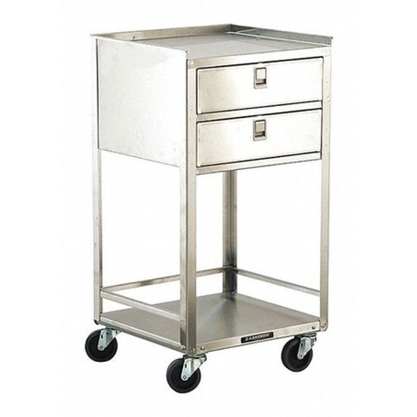 Lakeside Mobil Equipment Stand,Silver Cabinet 358