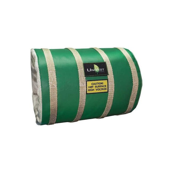 Unitherm 2" x 13" L Fiberglass Cloth Insulated Pipe Jacket 1" Wall UVST 1316