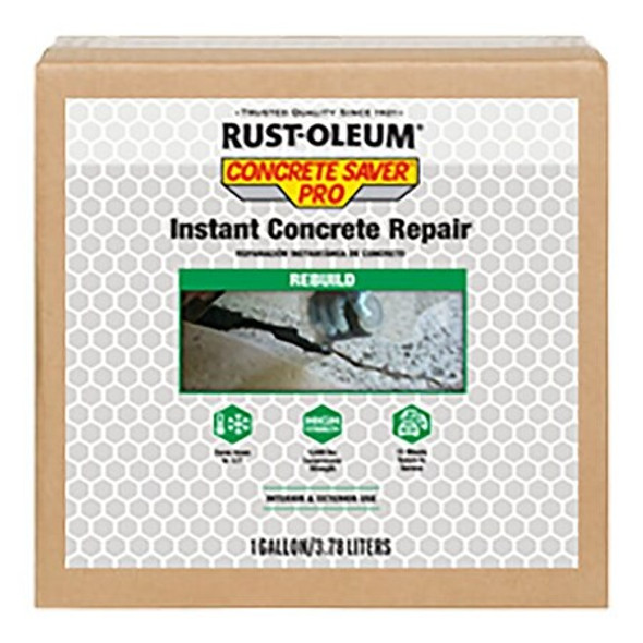 Rust-Oleum Concrete Repair Compound,1 gal,Gray 392538