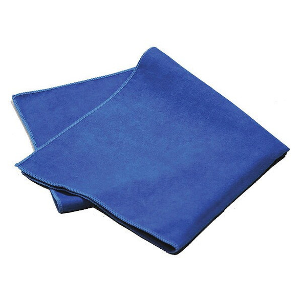 R & R Textile Mcrfbr Suede Cln/Plsh Cloth,16"x16",PK12 Z73050