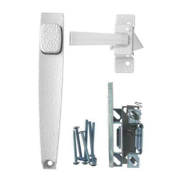 Wright Products Push Button Latch, White V398WH