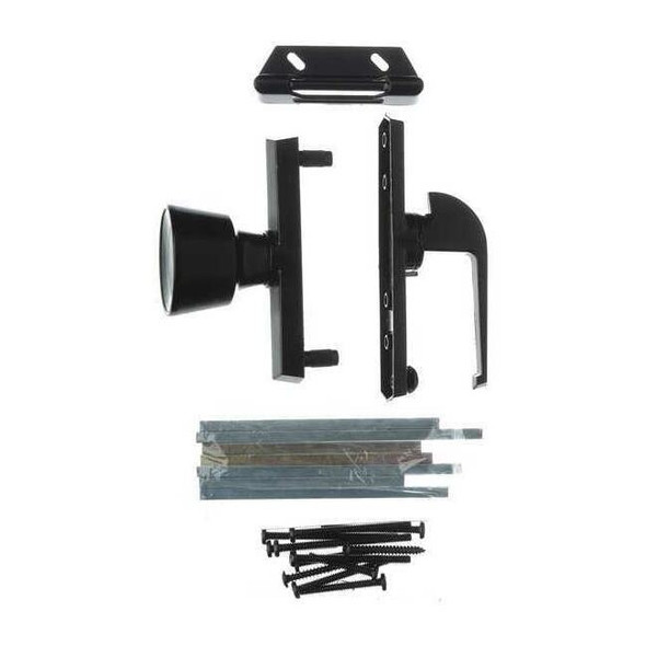 Wright Products Universal Knob Latch. Black V670BL