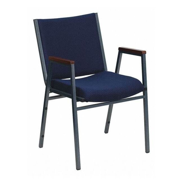 Flash Furniture Fabric Stack Armchair,Navy XU-60154-NVY-GG