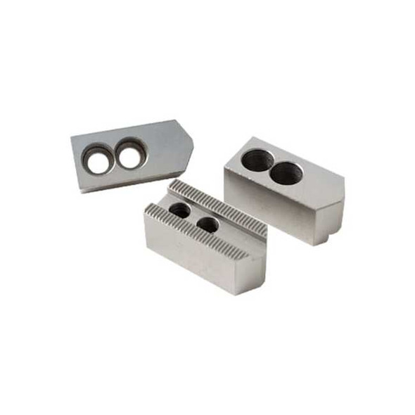 Taiki Taiki 4" 1.5mm X 60 Degree 3 Piece Steel Soft Jaw Set 3900-4684