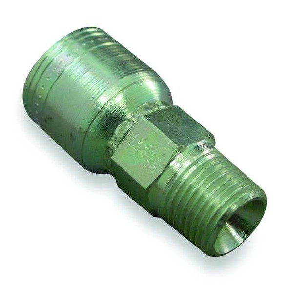 Eaton Aeroquip Hose,Crimp Fitting,5/8 in,-12,2.56L 1AA12MP10