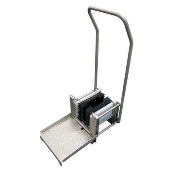 Best Sanitizers Dry Boot Scrubber, SS, 400 lb., 110VAC BSX100-D