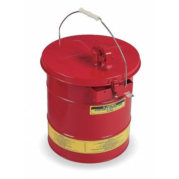 Justrite Mixing Tank,Portable,5 gal. 27705