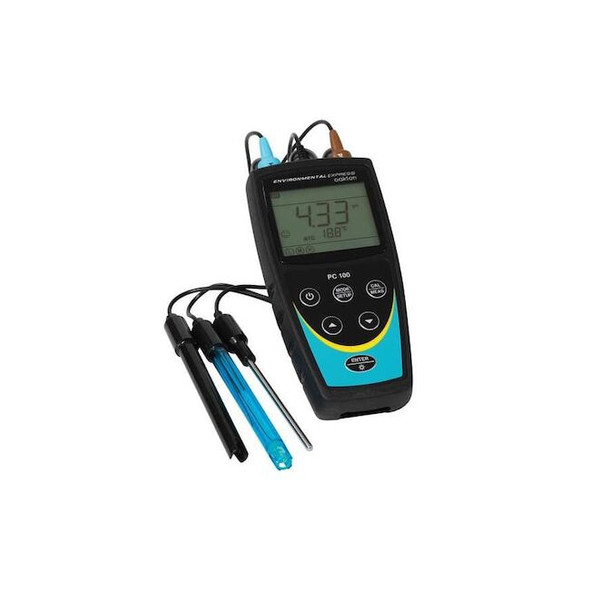 Oakton Multiparameter Meter,LCD,AA Batteries 3561345