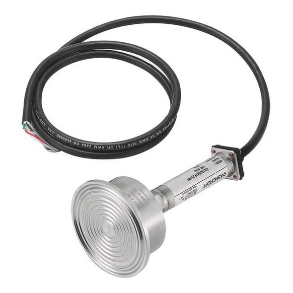 Ashcroft Sanitary Transducer,Range 0 to 100psi KS7S2042F2100#