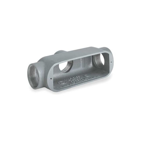 Hubbell Killark Conduit Outlet Body,Aluminum,Trd Sz 2in OTB-6