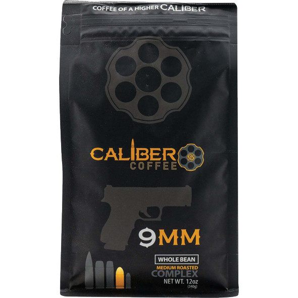 Caliber Coffee 9mm Ground Medium Roast Coffee, 12 Oz. Bag CC9MMR12GR