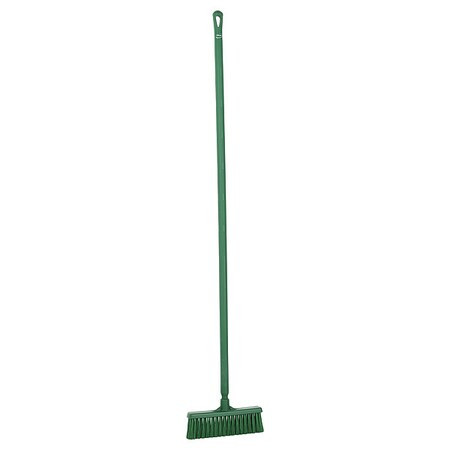 Remco 12 in Sweep Face Push Broom, Medium, Green 31662/29622