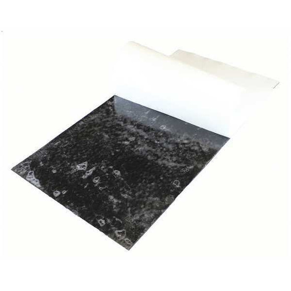 1/8" Comm. Grade Buna-N Rubber Sheet, 12"x24", Black, 40A