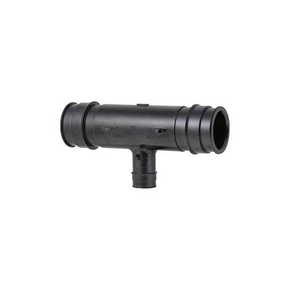 Uponor Tee, Polymer, Barbed2in, 2in, 1in Q4752210