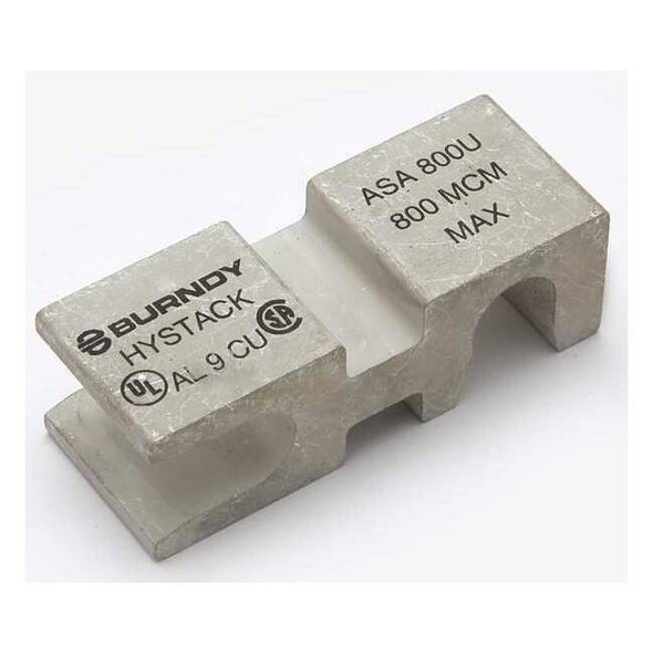 Mechanical Lug, 1000 kcmil Max, 2 Hole, Not Applicable Stud, Aluminum, Copper