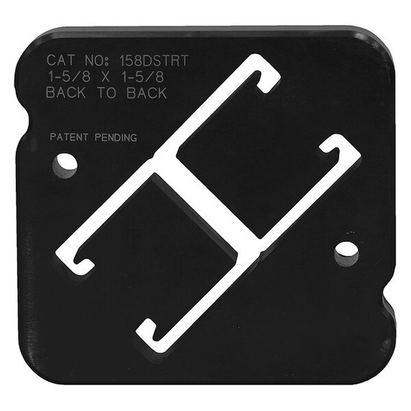 Greenlee Double Strut Dies,3/4" H,3 1/4" L 158DSTRT