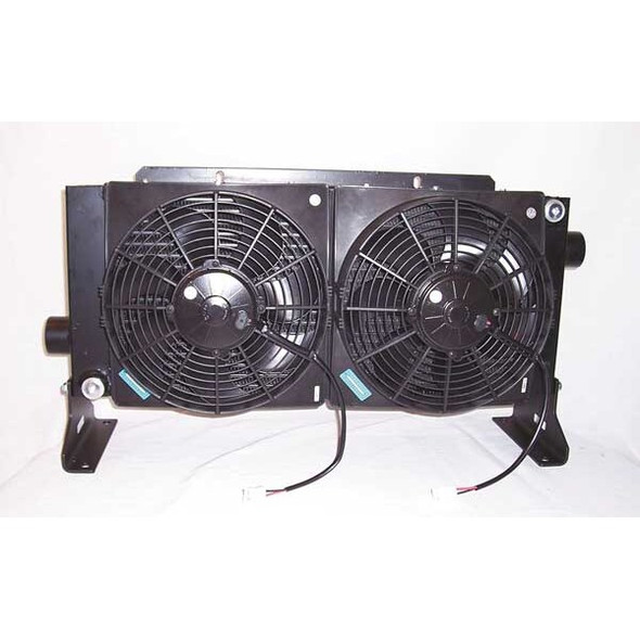 Akg Oil Cooler,12 VDC,8-80 GPM,0.19 HP D45-12