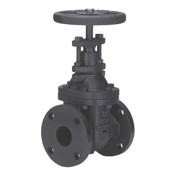Milwaukee Valve Gate Valve,4",Cast Iron,Flange 2882-M 4"