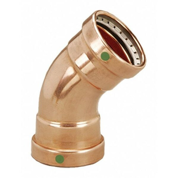 Viega Viega ProPress XL 45 elbow, 2-1/2" x 2-1/2" 20653