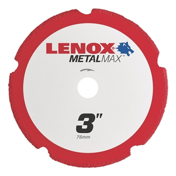 MetalMax™ Cut-Off Wheel, 3 in, 3/8 in Arbor, Steel/Diamond