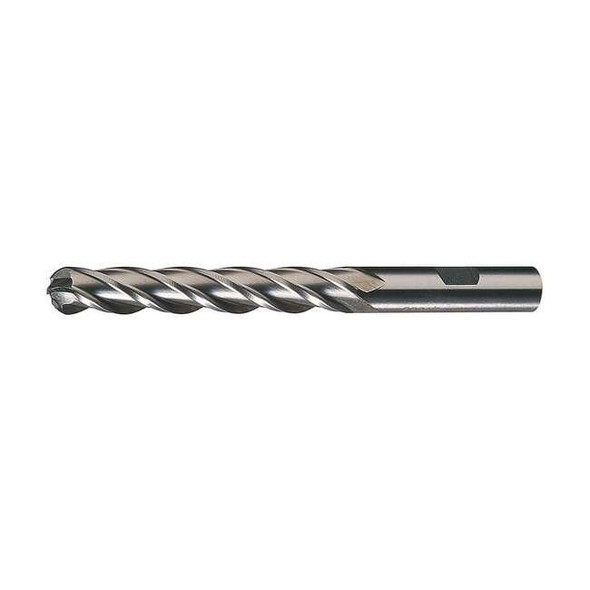 4-Flute HSS Ball Nose Single End MIll Cleveland HG-4B Bright 1/2x1/2x1-1/4x3-1/4