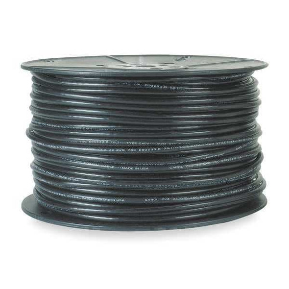 Carol Coaxial Cable,RG-174/U,Black,PVC C1156.41.01
