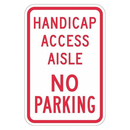 Lyle ADA Handicapped Parking Sign,24" x 18, T1-2102-EG_18x24 T1-2102-EG_18x24