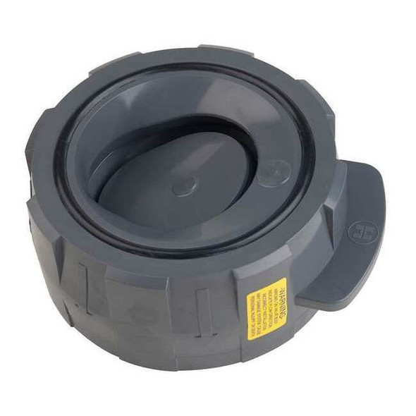 Hayward Flow Control Check Valve, Wafer, 3", PVC/EPDM, with SS Spring WCV1300ES