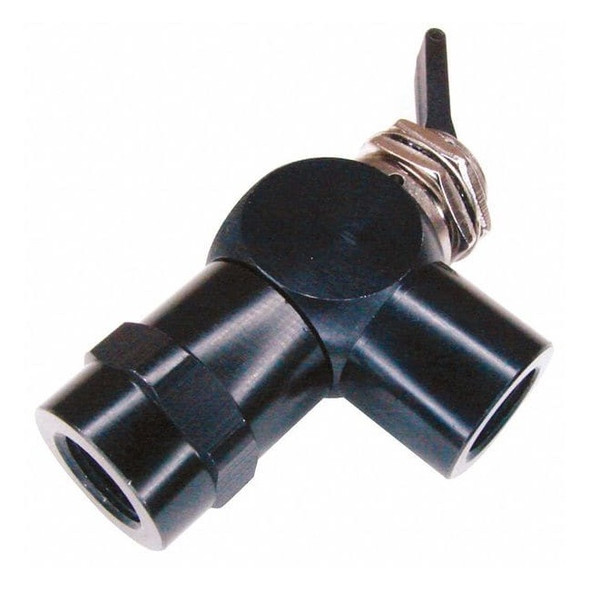 Pneumadyne Toggle Valve,NC,1/8 In,FNPT,Brass,3 Way F11-30-44