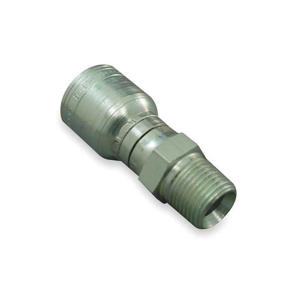 Weatherhead HydrCrimpFTG,Crimp,1/2",Strght 08Z-J06