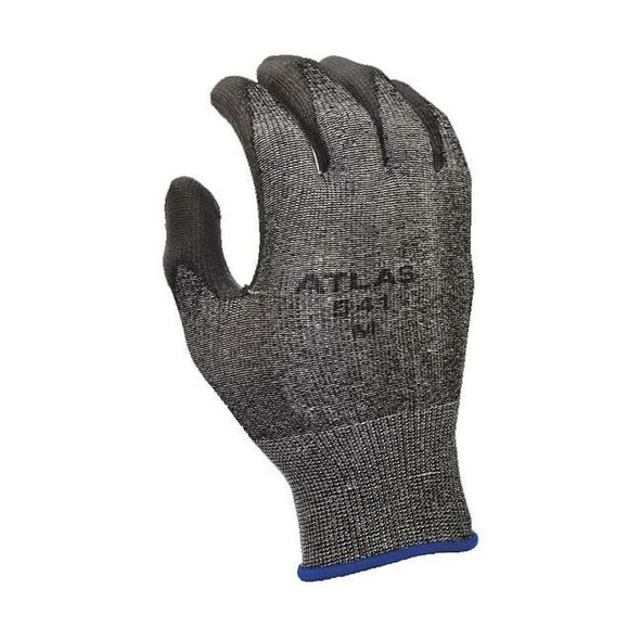 Showa Coated Gloves, Cut Level A2 ,Dipped ,Polyurethane ,Smooth ,M 1 PR 541-M